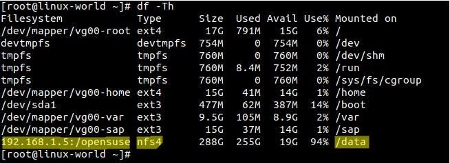 Linux中df命令的使用和介紹 Linux中df命令的使用和介紹